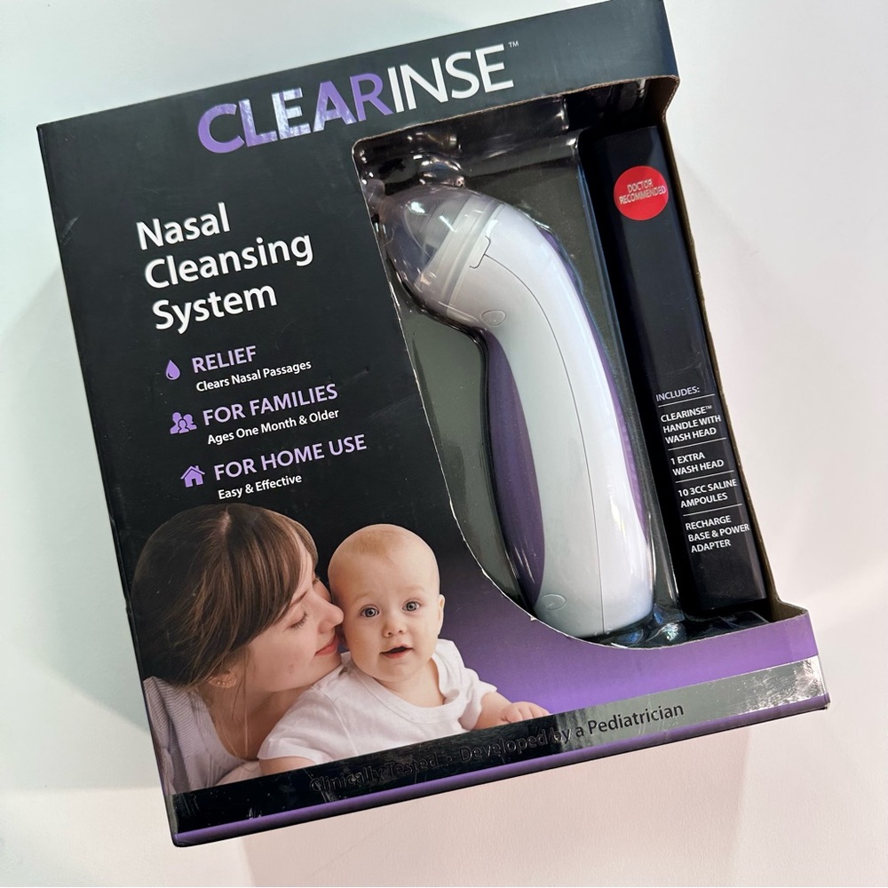 NEW Clearinse Nasal Cleansing System
